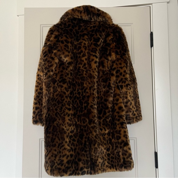 J. Crew Faux-fur Leopard Coat - Picture 9 of 11